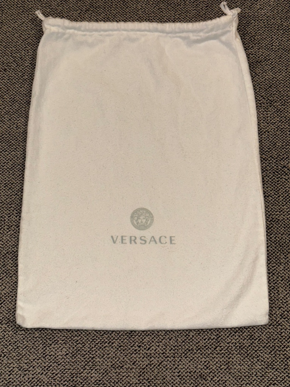 versace cotton shoe bag 16x11